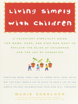 cover image of Living Simply with Children